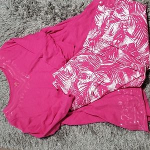 Belle tunic and crop pants